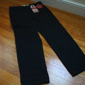 New: Kids Levi's 502 Regular Taper Black Jeans - Boys Size 7x Reg